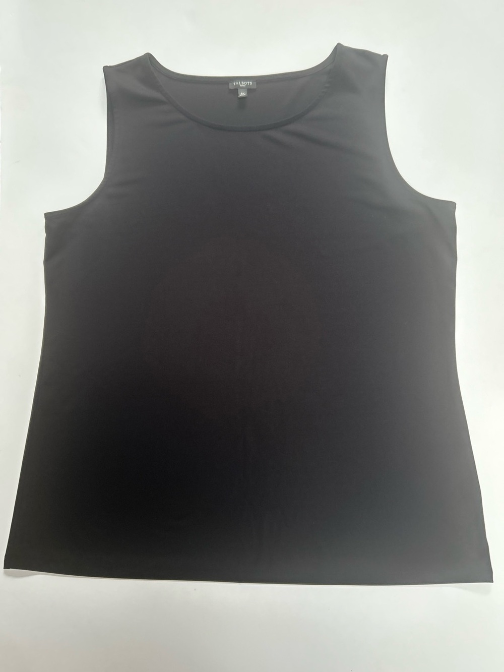 Talbots Women’s Black Sleeveless Tank Top Size 2X